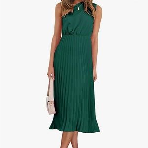 Brand new never worn pleated midi dress